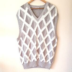 Vintage Slazenger Golf Shop Collection Sweater Vest *HOLE